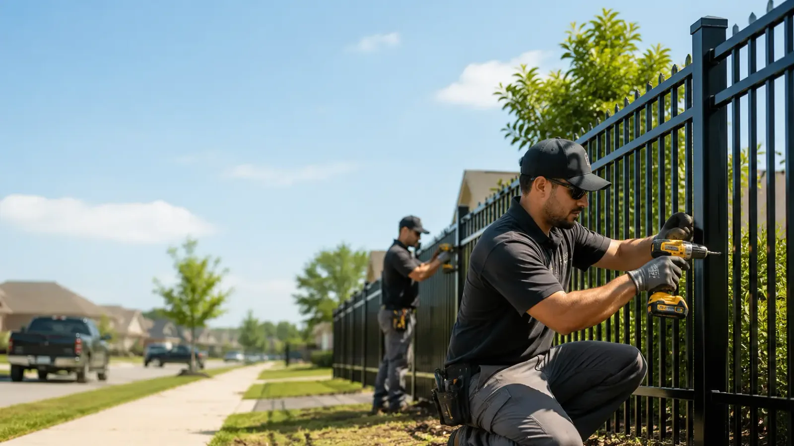 Metal Fence Installation in Prospect, OH